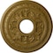 Ekena Millwork Baltimore Ceiling Medallion (Fits Canopies up to 5 1/2"), 15 3/8"OD x 4 1/4"ID x 1 1/2"P, Gold CM15BAGLS - alternate 1